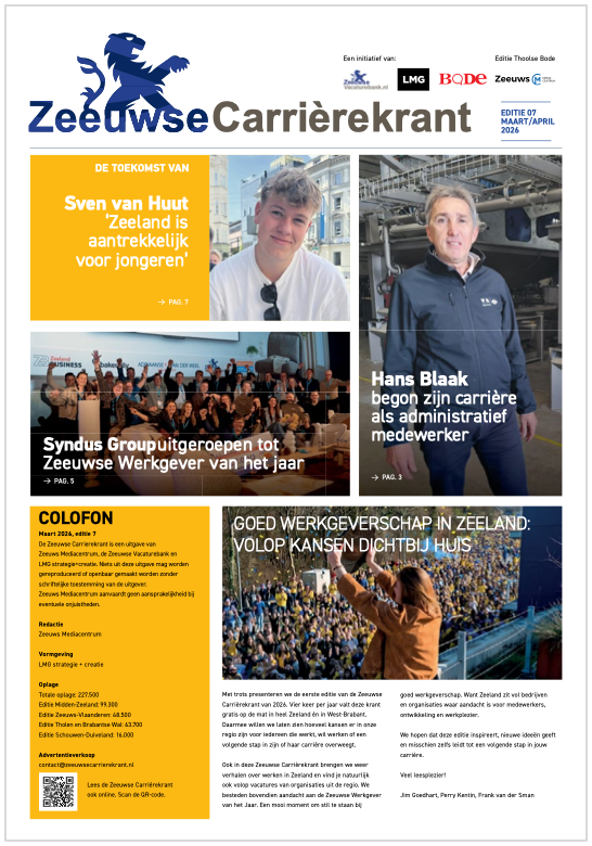 Zeeuwse Carrierekrant Zeeuws-Vlaanderen - maart/april 2026