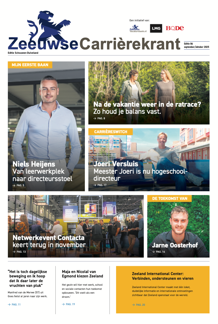 Zeeuwse Carrierekrant Schouwen-Duiveland - september 2025